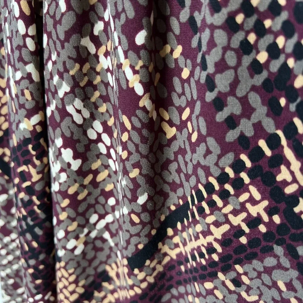 Trina Turk Dress Womens Size Small/Medium Geometric True Wrap Contemporary - Picture 9 of 16